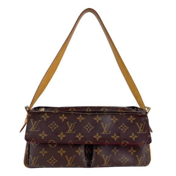LOUIS VUITTON Brown Monogram Shoulder Bag - Picture 1 of 5